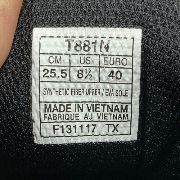 Asics COMUTORA Running Shoes Women's Size 8.5 Black Athletic‎ Running Training - Picture 11 of 11